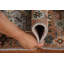 Tapis traditionnel indien gris en laine 2x3