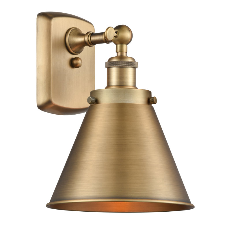 Rouvin - Laiton brossé - Applique murale, Silver/Polished Nickel