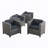 Modern Outdoor Club Chair(Set of 4)-1959977342-1959977340