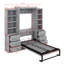 Lit escamotable avec rangement Josa-221486962