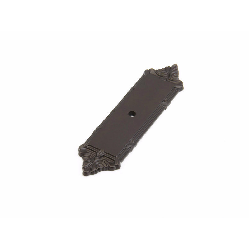 Poignée arrière du bouton, H 4,25 po x l 1 po, Bronze huilé