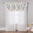 Alarie Floral Pointed Window Valance
