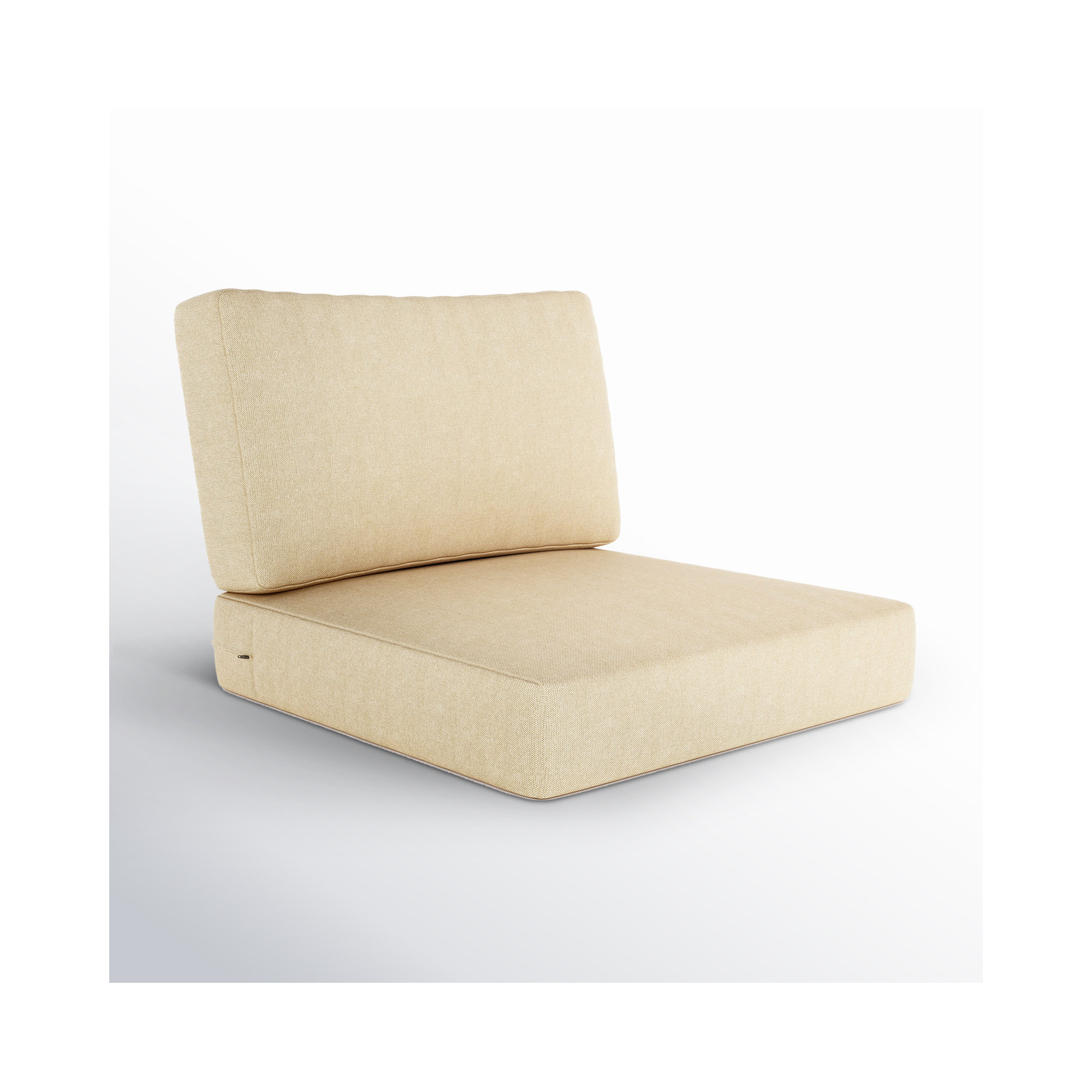 Outdoor Sunbrella Seat/Back Cushion, Canvas Canvas Sunbrella® Canvas