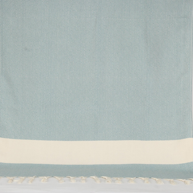 Serviettes de bain et essuie-mains en coton turc, Largeur de la serviette de bain: 38 po, Vert essence