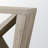 Blinny 47.25''W W-Shaped Console Table-1582080820