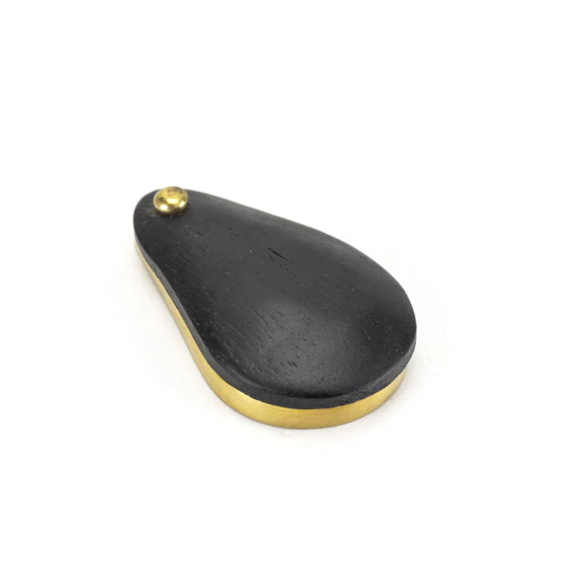 Plain Escutcheon Rosette, Ebony