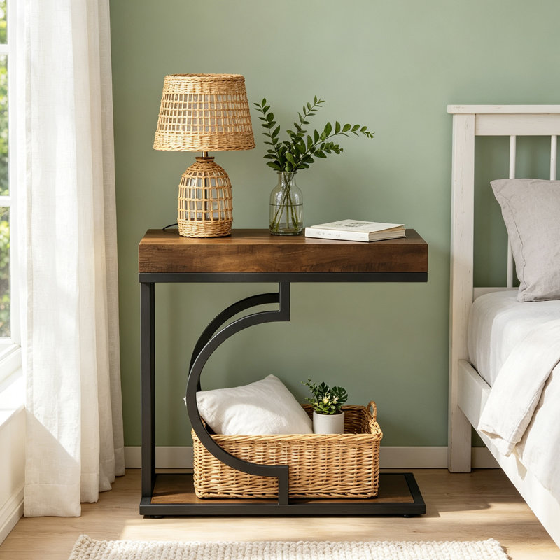 Compact Hall Table,Bedside Table,End Table