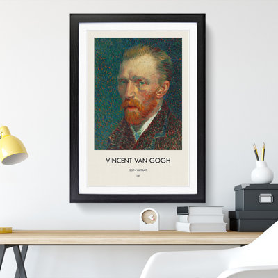 Self Portrait Vol.5 by Vincent Van Gogh - Picture Frame Painting