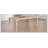 1 Piece Rectangular Dining Table without Chair