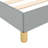 Pranavi vidaXL Fabric Platform Bed Frame, Slats Support, No Mattress-1560611685-1560611687