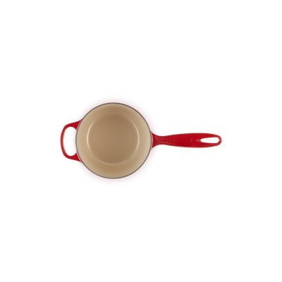 Le Creuset Enameled Cast Iron Saucepan with Lid