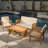 4 - Person Outdoor Seating Group with Cushions
