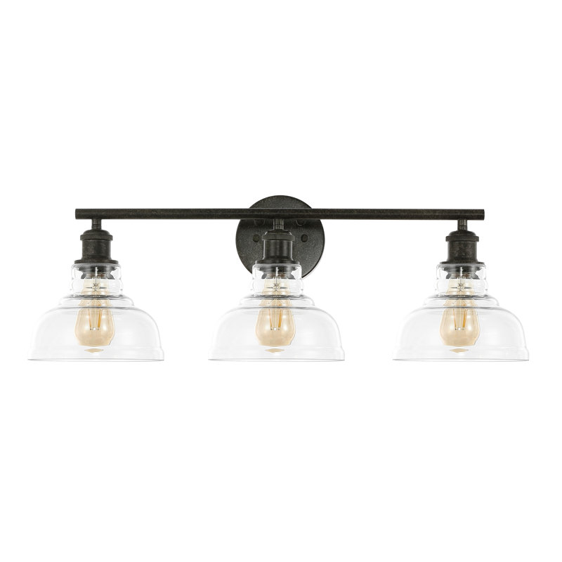 Brackenley 3 - Light Dimmable Vanity Light, Matte Black