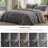 Best Seller Quilted Blanket - Textured Weave Pattern, Airy Lightweight Bed Covering,85gsm-118156029-118156037