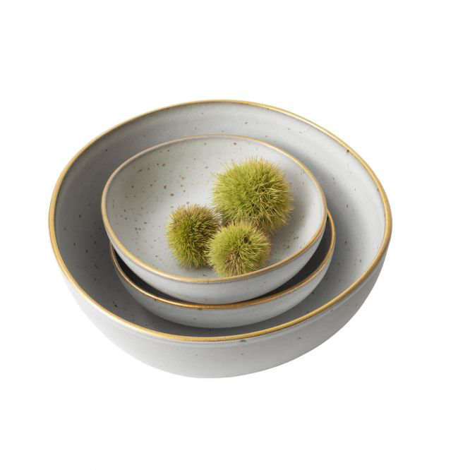 Stoneware Salad Bowl