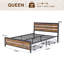 Grand lit plateforme avec rangement