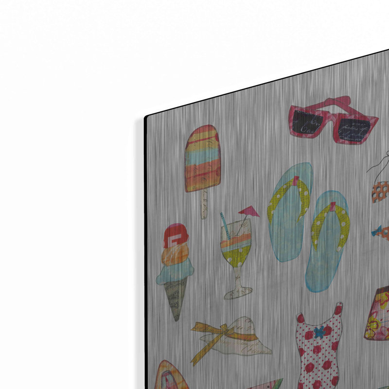 «At The Beach II» par Courtney Prahl, H 16 po x l 12 po