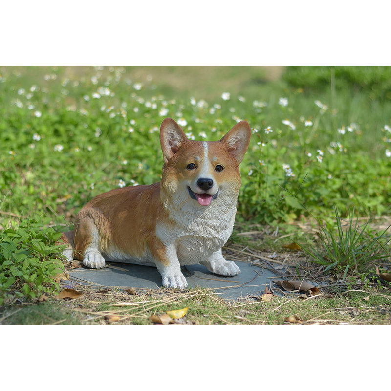 Corgi Dog Statue
