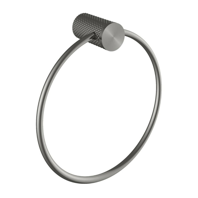 Madrid Towel Ring - Gold, Gun Metal
