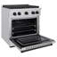ZLINE Autograph 30" Paramount Dual Fuel Range w/ 4 Burners & Matte Black Accents (SDRZ-30-MB)