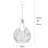 Industrial Black Chandelier, Adjustable Height, 15.0 in Diameter x 57.5 in Height | Durable Iron Body, E27 Socket (Max 40W) | Modern Solid Color Design for Dining Room, Living Room, or Entryway Lighting