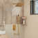 10inch 3 Function Wall Mount Complete Rainfall Shower System with Rough in-Valve