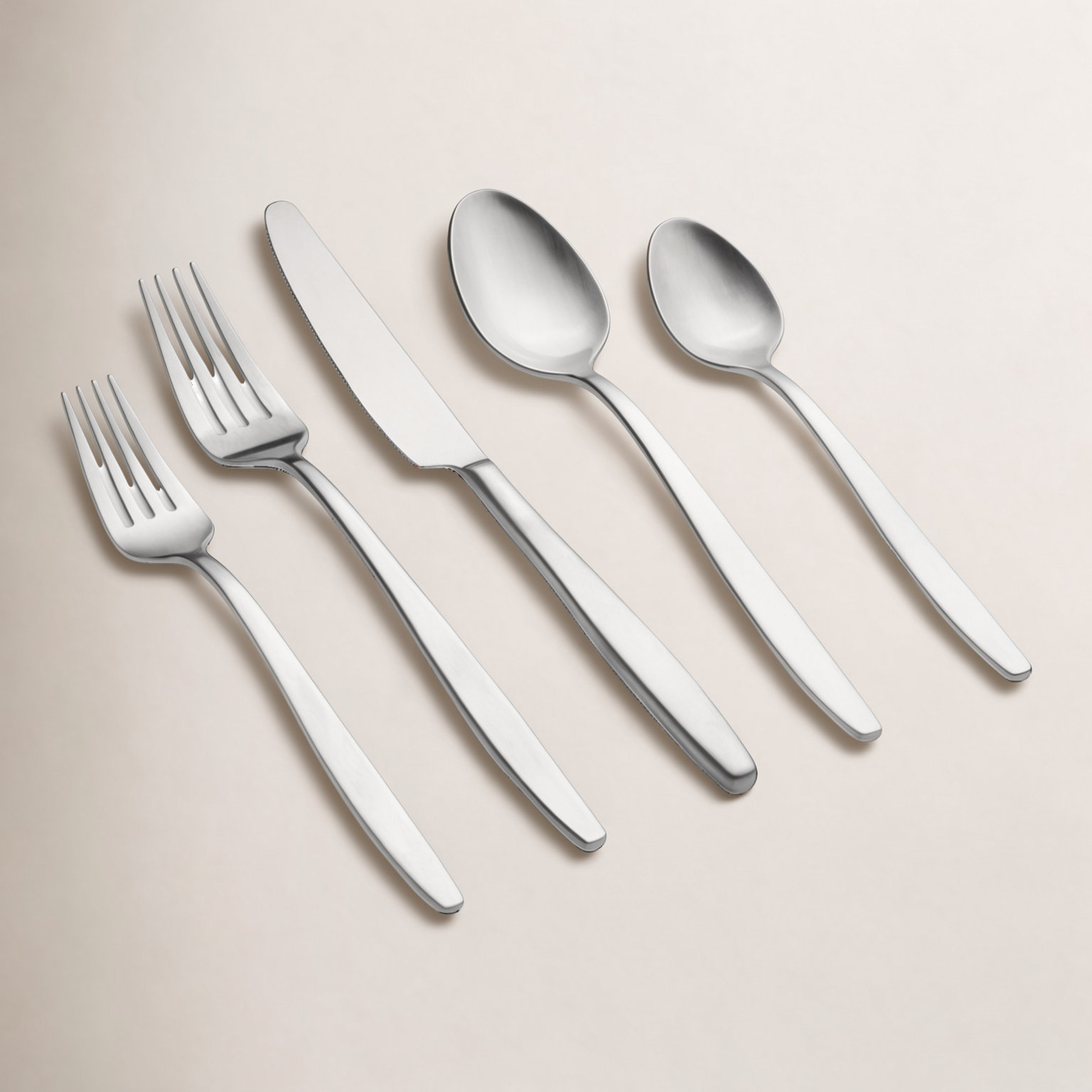 Flatware Set - Service for 4, Silver