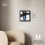 Décoration murale moderne Blue Streak I Shadowbox Print par Art Remedy-115123437-115123440