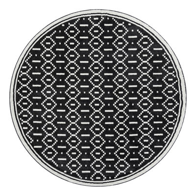 Ivy Bronx Begna Nathanyl Rug Black
