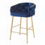 Tabouret de bar 28 po avec structure en fer-606094421