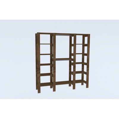 Nebras Solid + Manufactured Wood Wardrobe