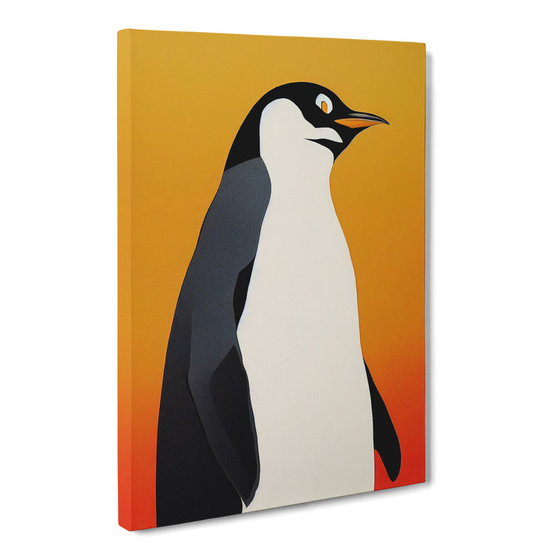 Emmaus Penguin Pop Vol.1 - Wrapped Canvas, 60cm H x 40cm W x 3cm D
