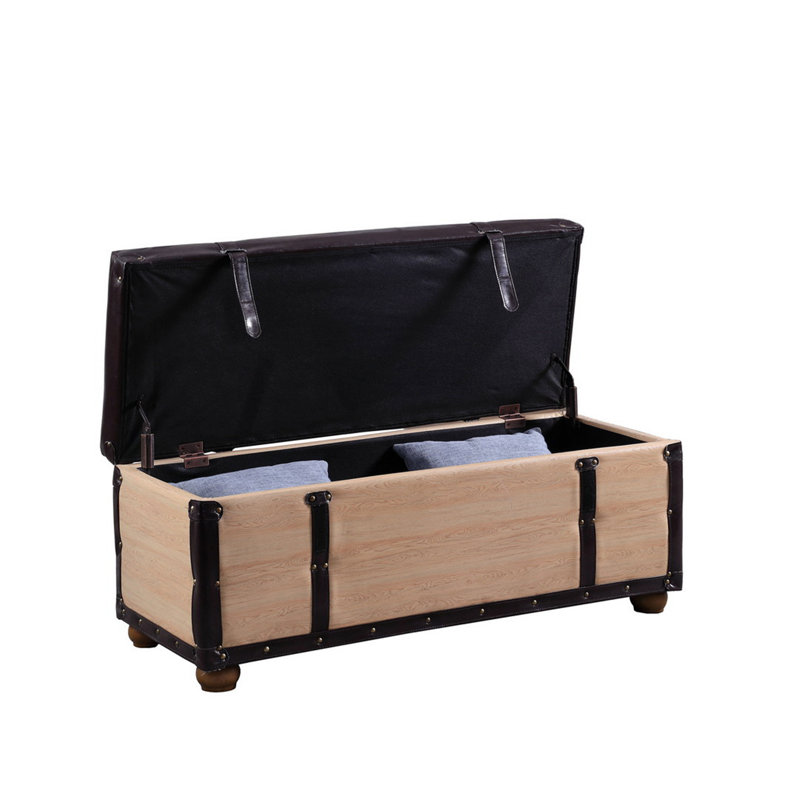 Banc de rangement rembourré Radoman