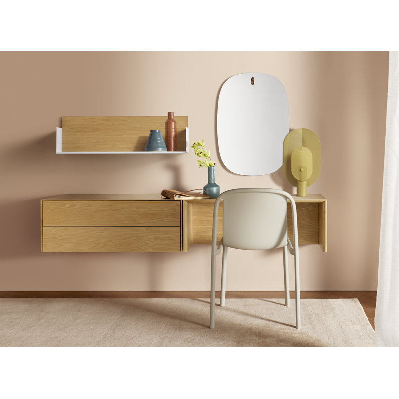 Wonder Wall 2.0 Solid Wood Accent Chest, White Oak