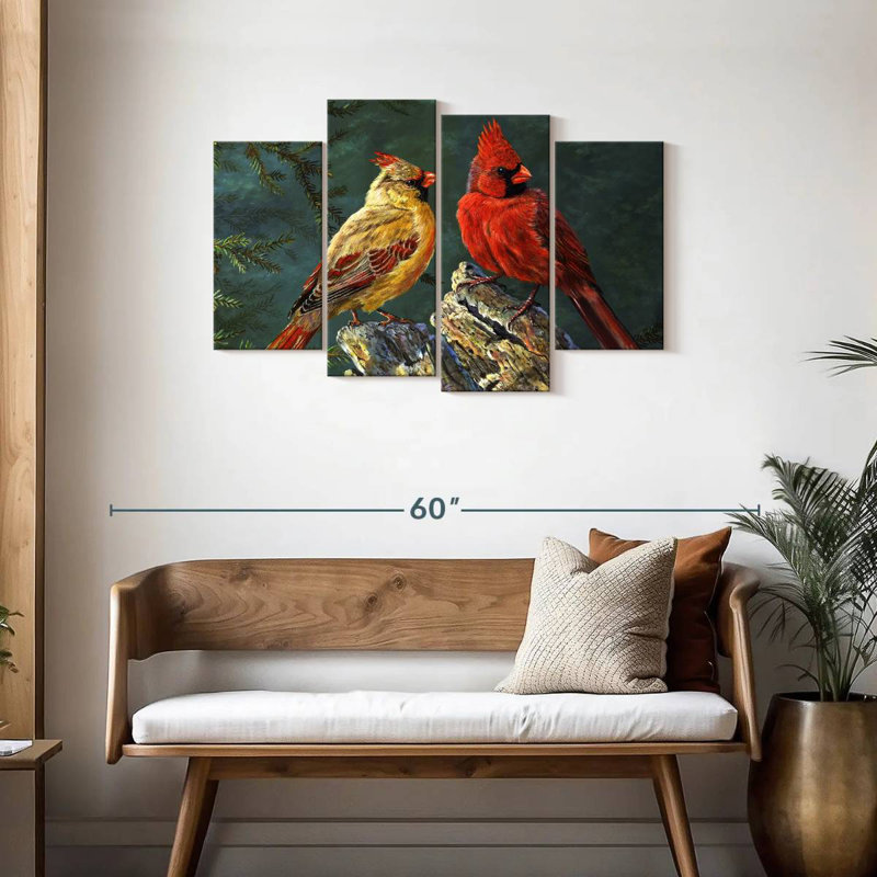 Whispering Pines, 27" H x 43" W