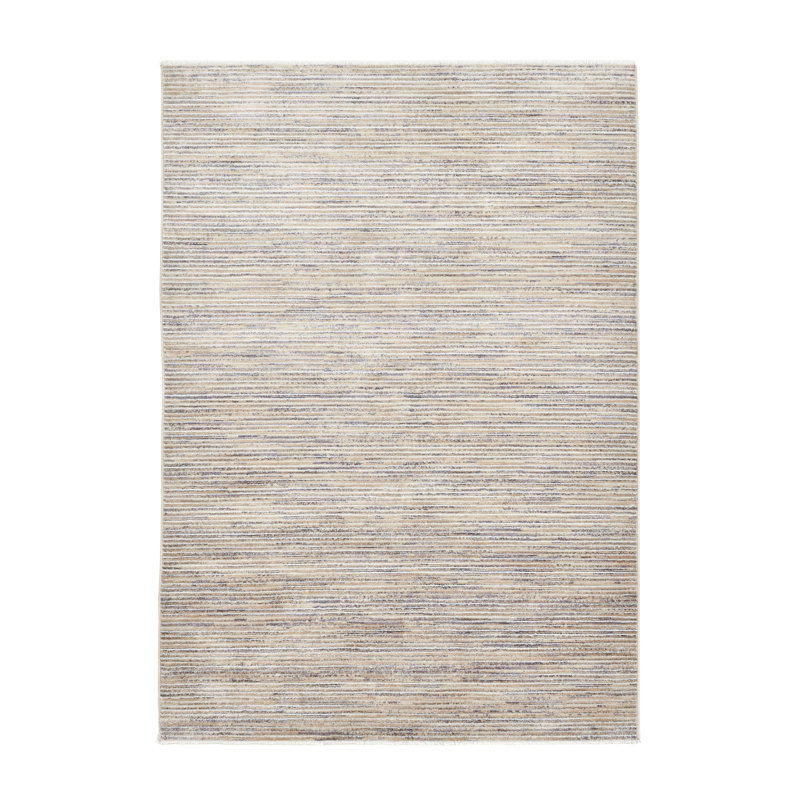 Corduletta flatweave carpet in beige, Rectangle 120 x 180cm