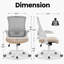 Chaise de bureau ergonomique Neeya-124198002-124198003-128032105