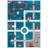 Hildreth Turquoise/Ivory Kid's Area Rug-2065718865