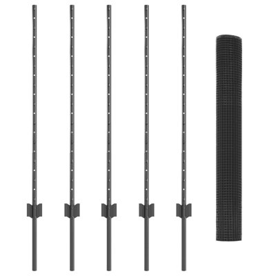 Chicken Wire Fence Set Set Of 2 Metal Durable