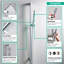 hansgrohe Pulsify S Wallbar Set 100 3-Jet 24", 1.75 GPM-195154319-161566213