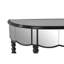 Schmitt 117cm Glass Top Console Table