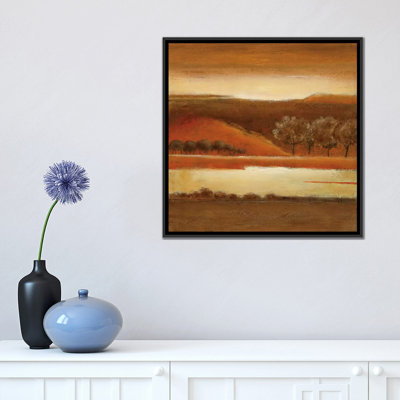 «Mountain Valley I» par Ursula Salemink-Roos - reproduction d'art sur toile tendue