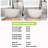 57'' x 29.5'' Soaking Acrylic Bathtub