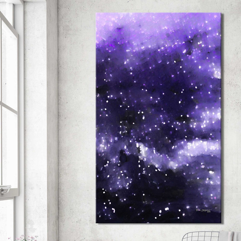 «Oververse, John 1: 5» par Mark Lawrence, reproduction d'art, Toile tendue, H 30 po x l 18 po x P 1 po