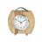 Traditional Analog Mango Wood Tabletop Clock in