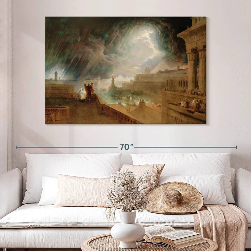 Adella The Seventh Plague, 34" H x 51" W