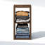 Heddy 40.4cm W Manufactured Wood Shelving Unit-2121433140