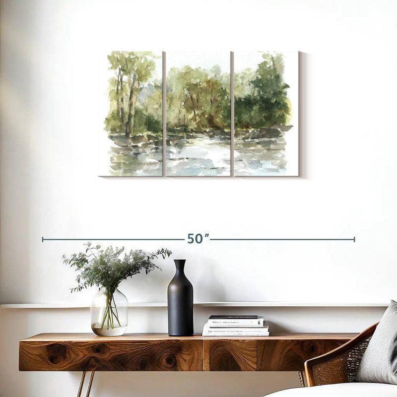 Avery Wooded Stream I, 20" H x 33" W