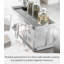 Tower Yamazaki Home Pantry Canisters With Rack, Kitchen Organizer, Triple, Steel + Plastic, Handles-1305961166