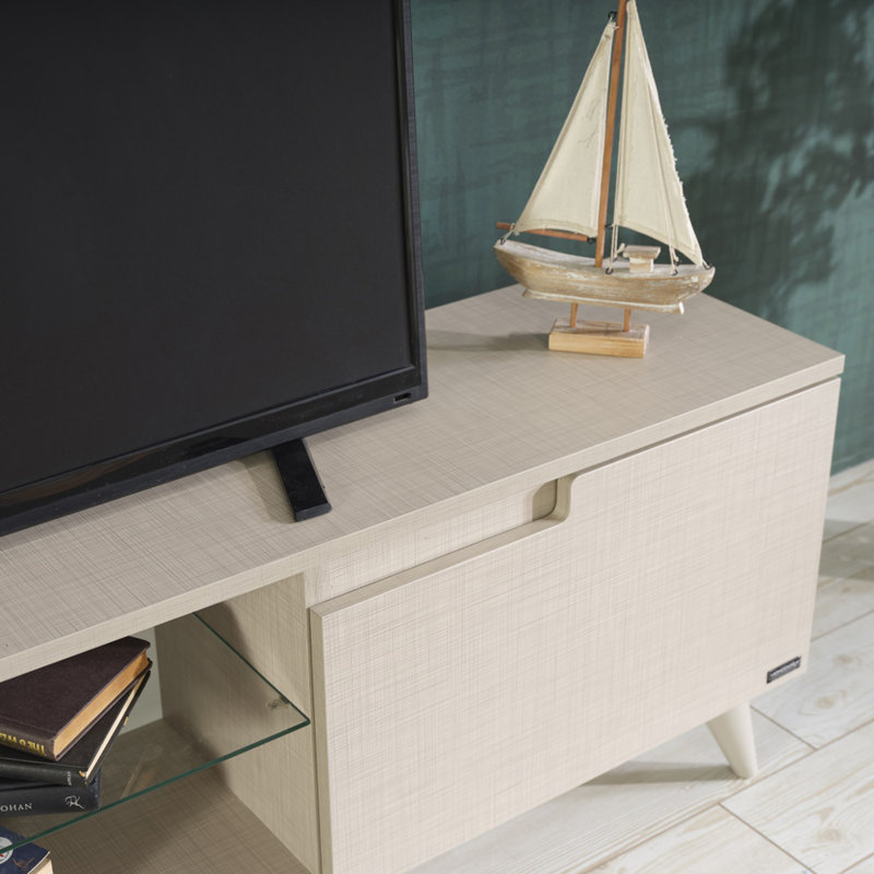 Jeikobus TV Stand for TVs up to 60", Beige